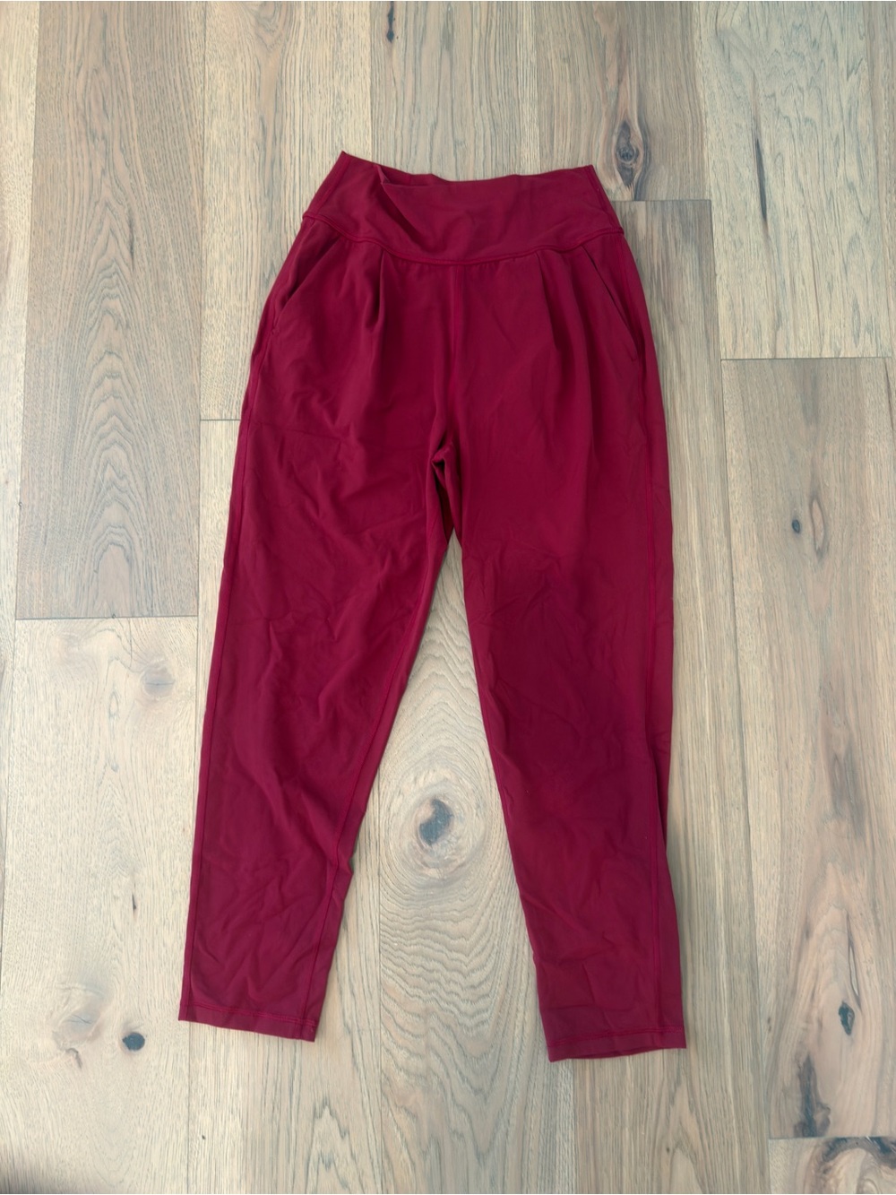 Wine Red Leggings